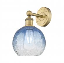 Innovations Lighting 616-1W-BB-G483-8SB - Brookhaven Globe - 1 Light - 8 inch - Brushed Brass - Sconce