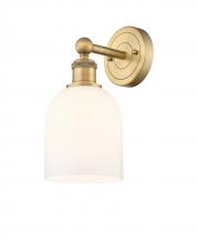 Innovations Lighting 616-1W-BB-G558-6GWH - Bella - 1 Light - 6 inch - Brushed Brass - Sconce