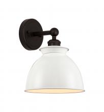 Innovations Lighting 616-1W-OB-M14-W - Adirondack - 1 Light - 8 inch - Oil Rubbed Bronze - Sconce