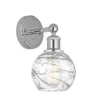 Innovations Lighting 616-1W-PC-G1213-6CL - Athens Deco Swirl - 1 Light - 6 inch - Polished Chrome - Sconce