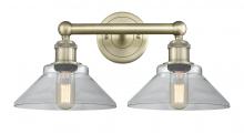 Innovations Lighting 616-2W-AB-G132 - Orwell - 2 Light - 17 inch - Antique Brass - Bath Vanity Light