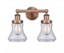 Innovations Lighting 616-2W-AC-G192 - Bellmont - 2 Light - 15 inch - Antique Copper - Bath Vanity Light