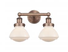 Innovations Lighting 616-2W-AC-G321 - Olean - 2 Light - 16 inch - Antique Copper - Bath Vanity Light