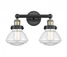 Innovations Lighting 616-2W-BAB-G322 - Olean - 2 Light - 16 inch - Black Antique Brass - Bath Vanity Light