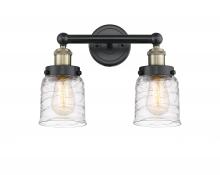 Innovations Lighting 616-2W-BAB-G513 - Bell - 2 Light - 14 inch - Black Antique Brass - Bath Vanity Light