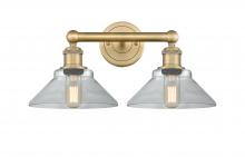 Innovations Lighting 616-2W-BB-G132 - Orwell - 2 Light - 17 inch - Brushed Brass - Bath Vanity Light