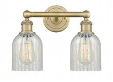 Innovations Lighting 616-2W-BB-G2511 - Caledonia - 2 Light - 14 inch - Brushed Brass - Bath Vanity Light