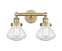 Innovations Lighting 616-2W-BB-G324 - Olean - 2 Light - 16 inch - Brushed Brass - Bath Vanity Light