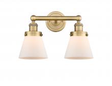 Innovations Lighting 616-2W-BB-G61 - Cone - 2 Light - 15 inch - Brushed Brass - Bath Vanity Light