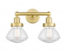 Innovations Lighting 616-2W-SG-G324 - Olean - 2 Light - 16 inch - Satin Gold - Bath Vanity Light