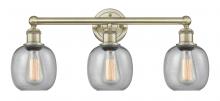 Innovations Lighting 616-3W-AB-G104 - Belfast - 3 Light - 24 inch - Antique Brass - Bath Vanity Light