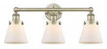 Innovations Lighting 616-3W-AB-G61 - Cone - 3 Light - 24 inch - Antique Brass - Bath Vanity Light