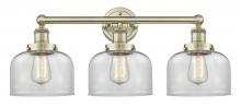 Innovations Lighting 616-3W-AB-G72 - Bell - 3 Light - 26 inch - Antique Brass - Bath Vanity Light