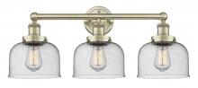 Innovations Lighting 616-3W-AB-G74 - Bell - 3 Light - 26 inch - Antique Brass - Bath Vanity Light