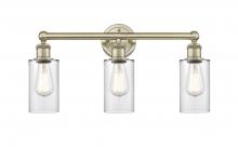 Innovations Lighting 616-3W-AB-G802 - Clymer - 3 Light - 22 inch - Antique Brass - Bath Vanity Light