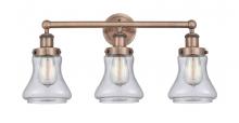 Innovations Lighting 616-3W-AC-G194 - Bellmont - 3 Light - 24 inch - Antique Copper - Bath Vanity Light