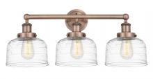 Innovations Lighting 616-3W-AC-G713 - Bell - 3 Light - 26 inch - Antique Copper - Bath Vanity Light