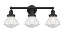 Innovations Lighting 616-3W-BK-G324 - Olean - 3 Light - 25 inch - Matte Black - Bath Vanity Light