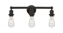 Innovations Lighting 616-3W-OB - Edison - 3 Light - 20 inch - Oil Rubbed Bronze - Bath Vanity Light