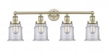 Innovations Lighting 616-4W-AB-G182 - Canton - 4 Light - 33 inch - Antique Brass - Bath Vanity Light