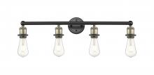 Innovations Lighting 616-4W-BAB - Edison - 4 Light - 29 inch - Black Antique Brass - Bath Vanity Light
