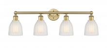 Innovations Lighting 616-4W-BB-G441 - Brookfield - 4 Light - 33 inch - Brushed Brass - Bath Vanity Light