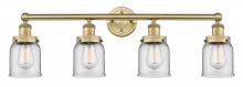 Innovations Lighting 616-4W-BB-G52 - Bell - 4 Light - 32 inch - Brushed Brass - Bath Vanity Light