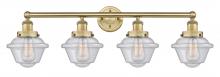 Innovations Lighting 616-4W-BB-G534 - Oxford - 4 Light - 34 inch - Brushed Brass - Bath Vanity Light