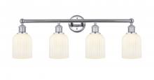 Innovations Lighting 616-4W-PC-G559-5GWH - Bridal Veil - 4 Light - 32 inch - Polished Chrome - Bath Vanity Light