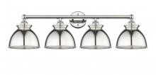 Innovations Lighting 616-4W-PN-M14-PN - Adirondack - 4 Light - 35 inch - Polished Nickel - Bath Vanity Light
