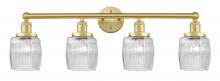 Innovations Lighting 616-4W-SG-G302 - Colton - 4 Light - 33 inch - Satin Gold - Bath Vanity Light