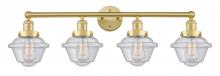 Innovations Lighting 616-4W-SG-G534 - Oxford - 4 Light - 34 inch - Satin Gold - Bath Vanity Light