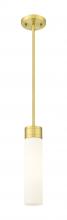 Innovations Lighting 617-1S-SG-G617-11WH - Boreas - 1 Light - 3 inch - Satin Gold - Stem Hung - Mini Pendant