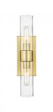 Innovations Lighting 617-2W-SG-G617-8SDY - Boreas - 2 Light - 18 inch - Satin Gold - Bath Vanity Light