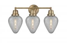 Innovations Lighting 623-3W-BB-G165 - Geneseo - 3 Light - 23 inch - Brushed Brass - Bath Vanity Light