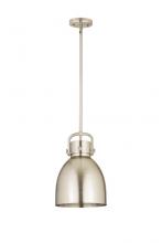 Innovations Lighting 712-1S-SN-M712-10SN - Newton Bell Mini Pendant