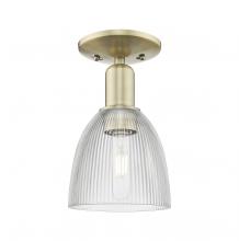 Innovations Lighting 716-1C-AB-G382 - Castile - 1 Light - 6 inch - Antique Brass - Semi-Flush Mount