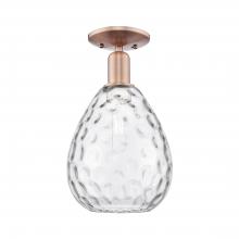 Innovations Lighting 716-1C-AC-G372 - Waverly - 1 Light - 8 inch - Antique Copper - Semi-Flush Mount