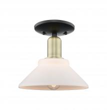 Innovations Lighting 716-1C-BAB-G131 - Orwell - 1 Light - 8 inch - Black Antique Brass - Semi-Flush Mount