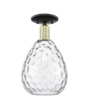 Innovations Lighting 716-1C-BAB-G372 - Waverly - 1 Light - 8 inch - Black Antique Brass - Semi-Flush Mount