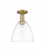 Innovations Lighting 716-1C-BB-GBD-92 - Bristol - 1 Light - 9 inch - Brushed Brass - Semi-Flush Mount