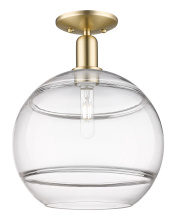 Innovations Lighting 716-1C-CB-G556-12CL - Rochester - 1 Light - 12 inch - Champagne Bronze - Semi-Flush Mount