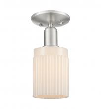 Innovations Lighting 716-1C-SN-G341 - Hadley - 1 Light - 5 inch - Brushed Satin Nickel - Semi-Flush Mount