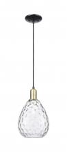 Innovations Lighting 716-1P-BAB-G372 - Waverly - 1 Light - 8 inch - Black Antique Brass - Cord hung - Mini Pendant