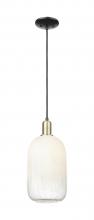 Innovations Lighting 716-1P-BAB-G482-7OP - Brookhaven Cloche - 1 Light - 6 inch - Black Antique Brass - Cord hung - Mini Pendant