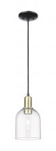 Innovations Lighting 716-1P-BAB-G558-6CL - Bella - 1 Light - 6 inch - Black Antique Brass - Cord hung - Mini Pendant