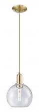 Innovations Lighting 716-1P-CB-G124-8 - Athens - 1 Light - 8 inch - Champagne Bronze - Cord hung - Mini Pendant