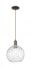 Innovations Lighting 716-1P-OB-G1215-10 - Athens Water Glass - 1 Light - 10 inch - Oil Rubbed Bronze - Cord hung - Mini Pendant