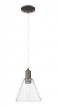 Innovations Lighting 716-1P-OB-GBC-84 - Berkshire Glass - 1 Light - 8 inch - Oil Rubbed Bronze - Cord hung - Mini Pendant