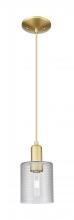 Innovations Lighting 716-1P-SG-G112 - Cobbleskill - 1 Light - 5 inch - Satin Gold - Cord hung - Mini Pendant